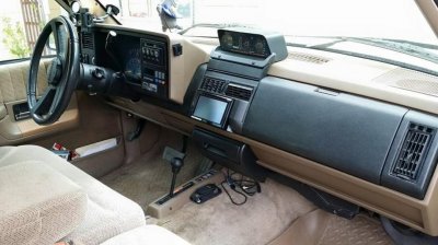 My Custom 1994 Double Din Dash And Mods Gmt400 The