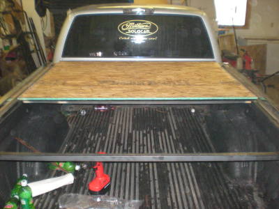 Cheap Homemade Tonneau Cover Good For Temporary Use Gmt400 The Ultimate 88 98 Gm Truck Forum