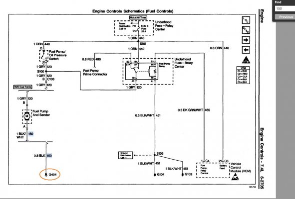 '98 Fuel pump power wiring diagram (single tank opt) - 1998_GMT-98_CK-4_SERVICE_MANUAL-VOLUME_...jpg