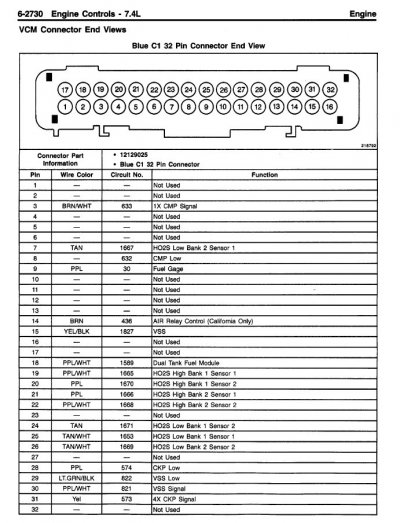 '98 VCM Connector C1 end view - 1998_GMT-98_CK-4_SERVICE_MANUAL-VOLUME_4_of_4-1.jpg