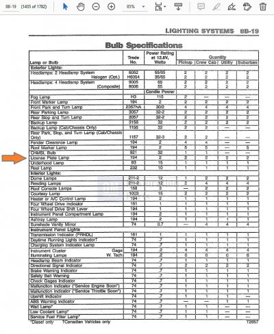 '96 FSM Bulb Specifications (arrow) -- 96 Chevrolet CK Truck SM - Book 1.jpg