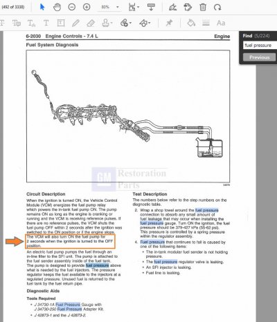 '99 Fuel Pressure 2 seconds after Key OFF (arrow) - 99 Chevrolet & GMC CK Truck SM - Vol. 3 & 4.jpg