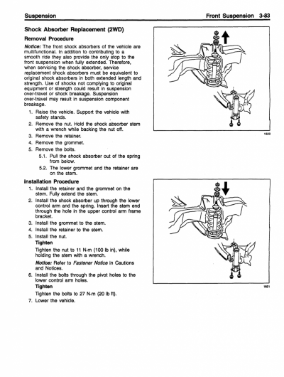 Chevy Suspension Front shock insall 2WD.png